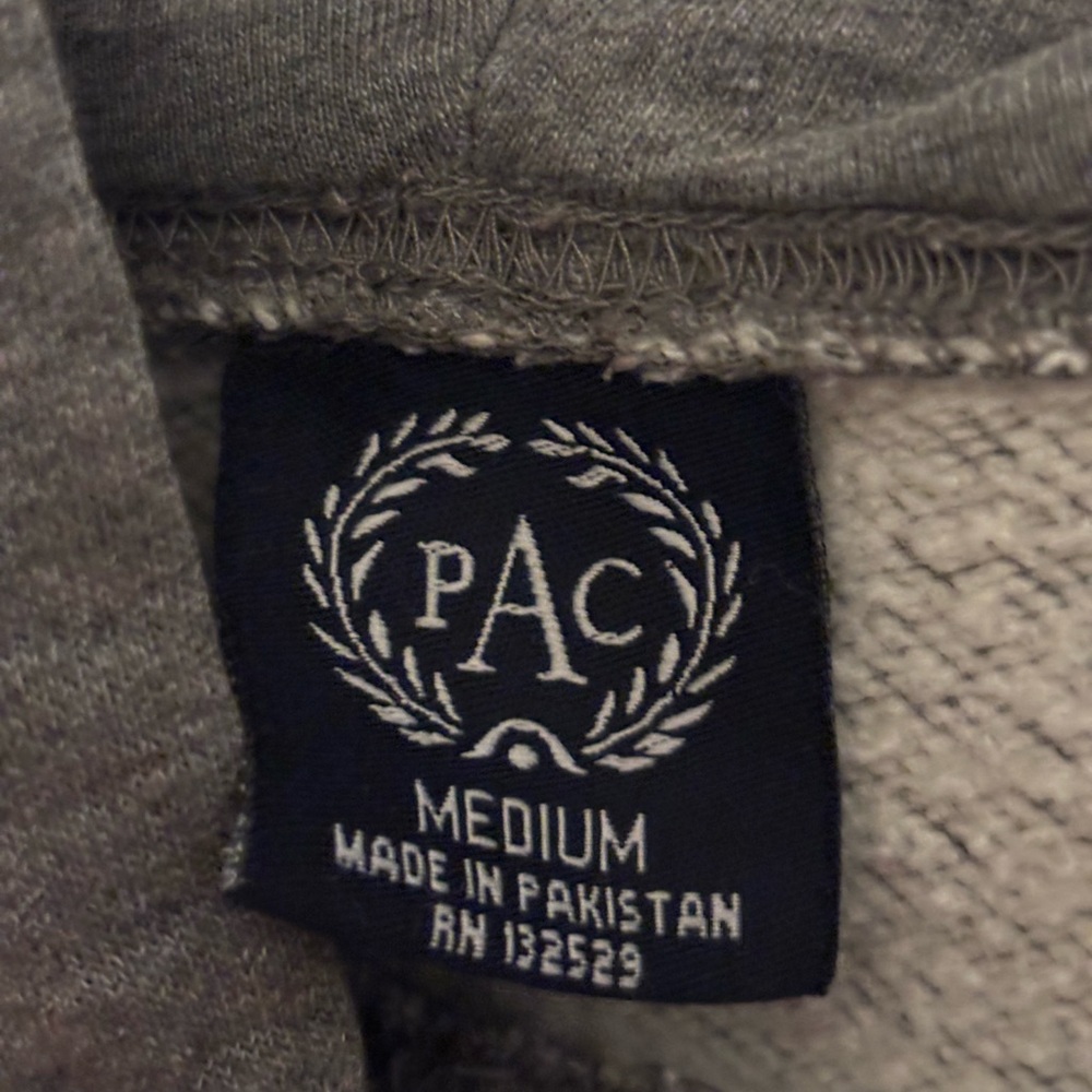 Hoodie VAIL Colorado Gray Sweatshirt Med PAC Brand Pullover - Picture 4 of 5
